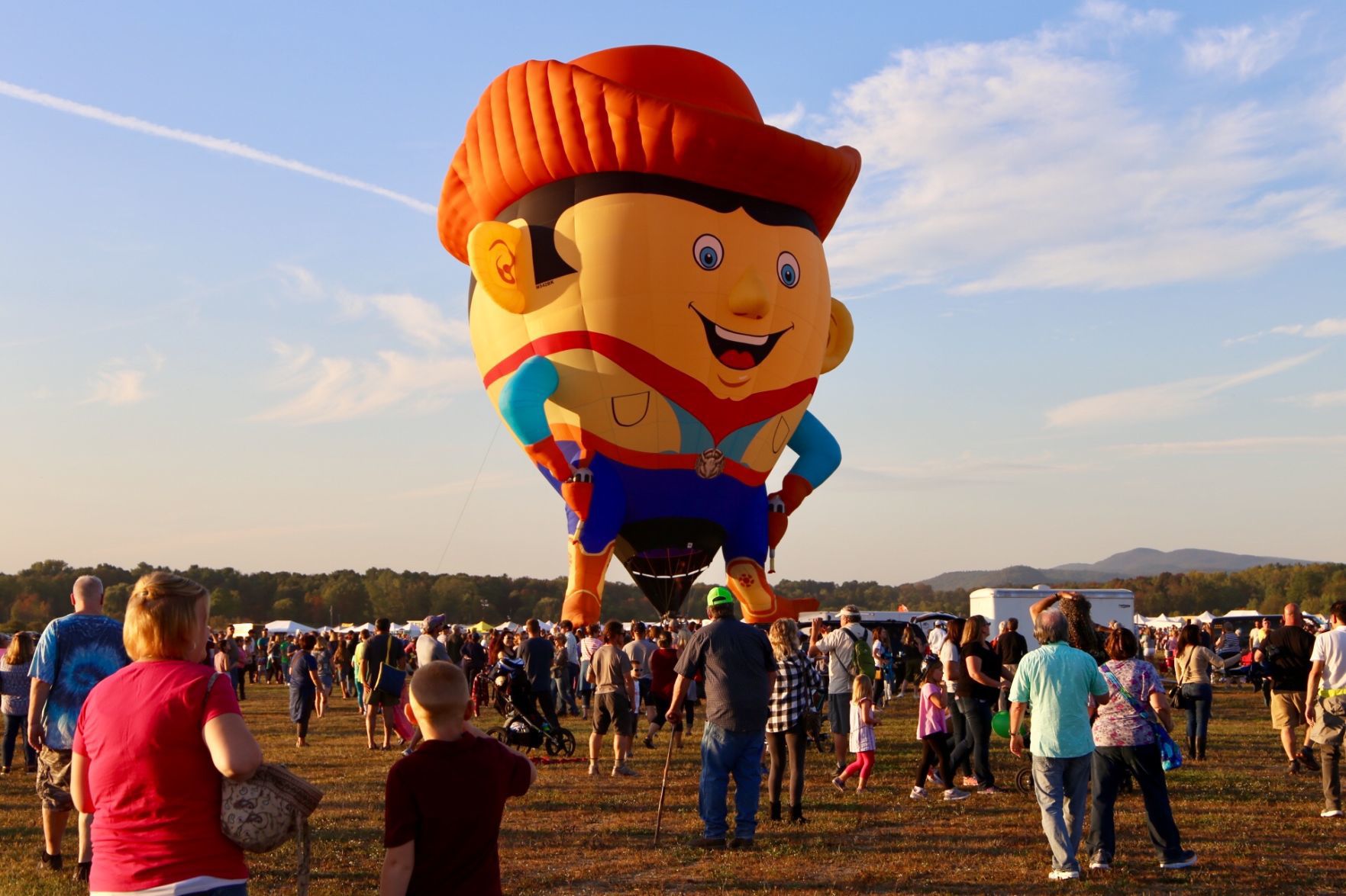 Adirondack Balloon Festival, Friday evening launch